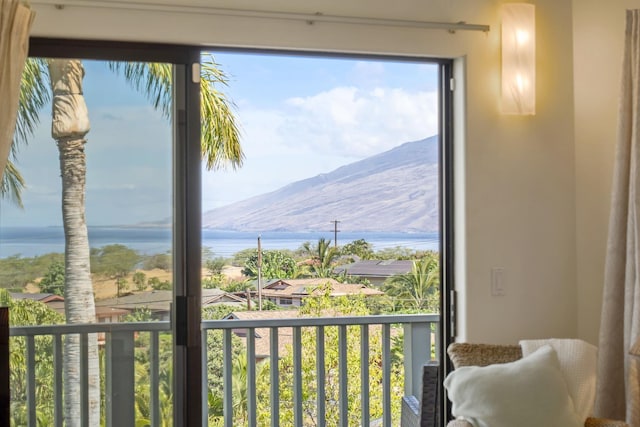 563 Mikioi Pl, Kihei, HI 96753 - water view featuring a mountain backdrop