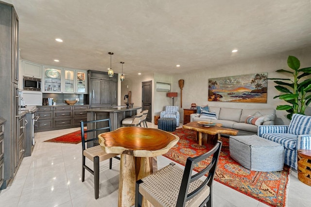 12 S Kihei Rd Unit E2, Kihei, HI 96753 - dining area with recessed lighting and light tile patterned floors