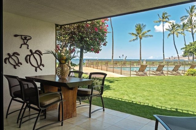 12 S Kihei Rd Unit E2, Kihei, HI 96753 - view of patio / terrace