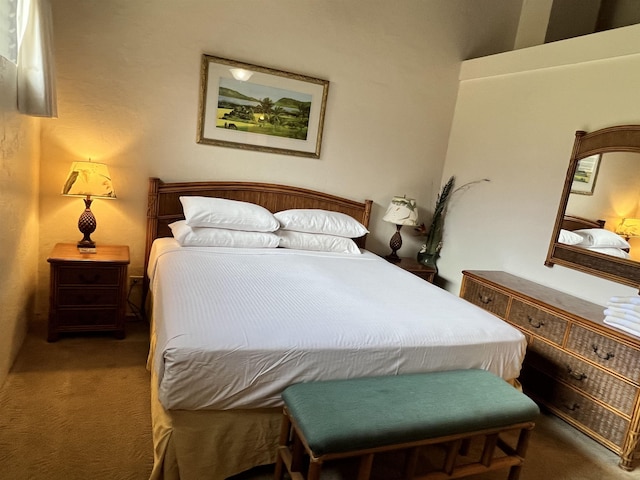 bedroom featuring carpet floors