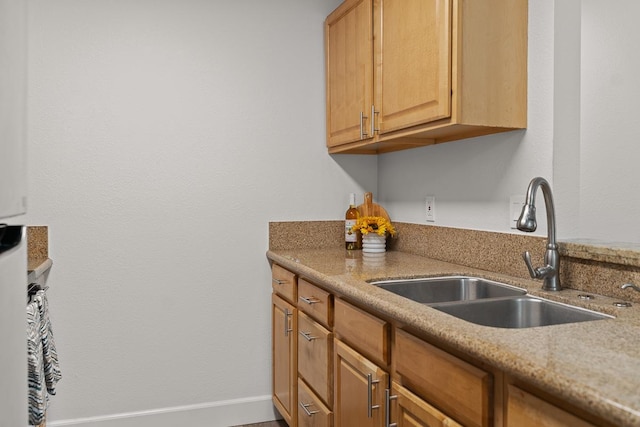 kitchen featuring sink