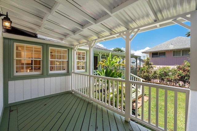 3217 Luahine Pl, Haiku, HI 96708 - view of deck