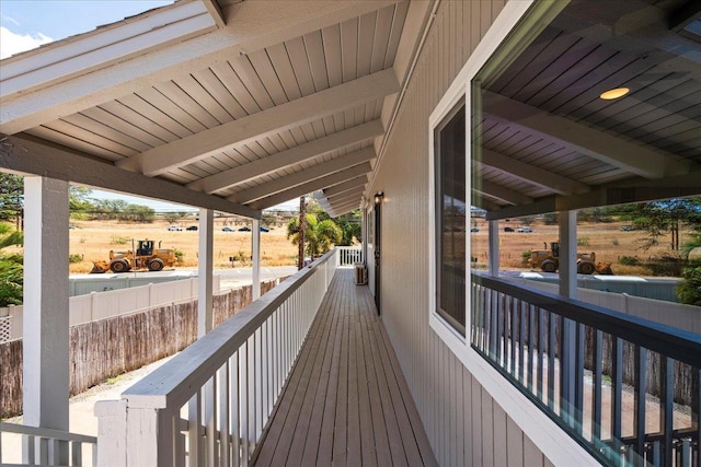 402 Auhana Rd, Kihei, HI 96753 - view of wooden terrace