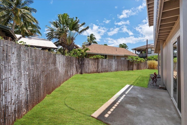 402 Auhana Rd, Kihei, HI 96753 - fenced backyard with a patio area