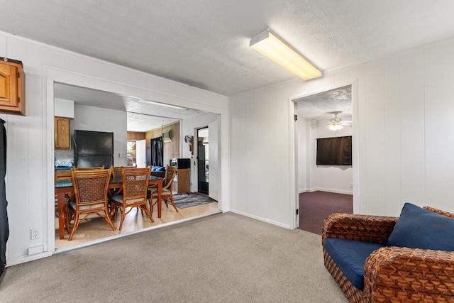 119 Kupalaiki Loop, Kihei, HI 96753 - carpeted living room with a ceiling fan