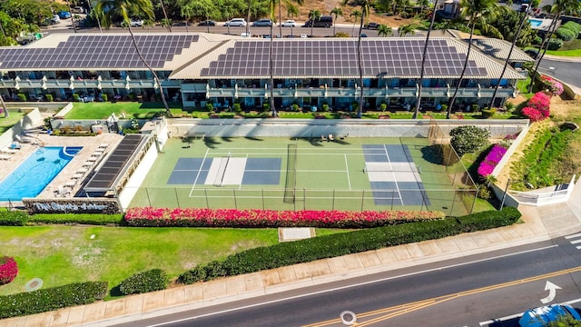 2075 S Kihei Rd Unit 214, Kihei, HI 96753 - drone / aerial view of a pool