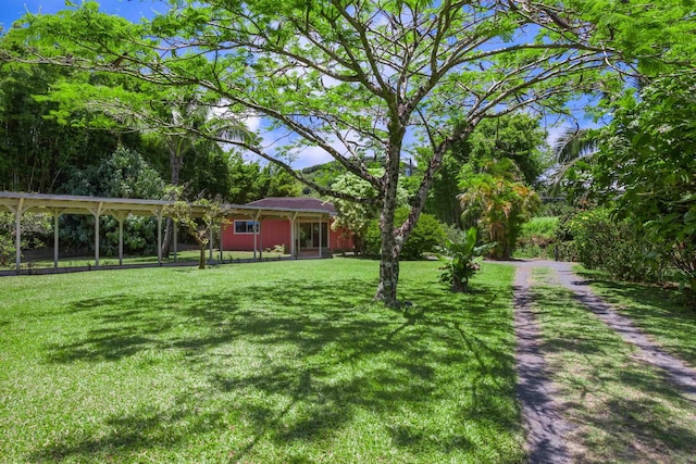 698 Kaupakalua Rd Unit A, Haiku, HI 96708 - view of grassy yard