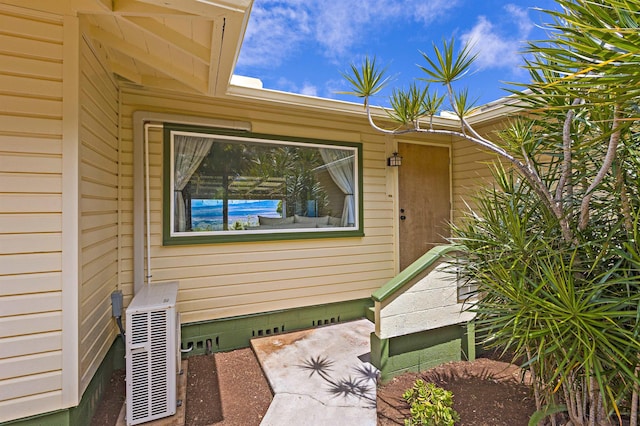 219 Ekoa Pl, Wailuku, HI 96763 - property entrance featuring crawl space