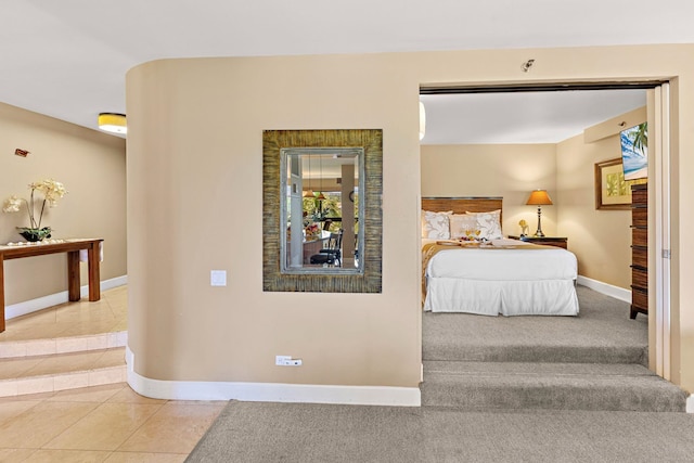50 Nohea Kai Dr Unit 2-702, Lahaina, HI 96761 - tiled bedroom featuring baseboards