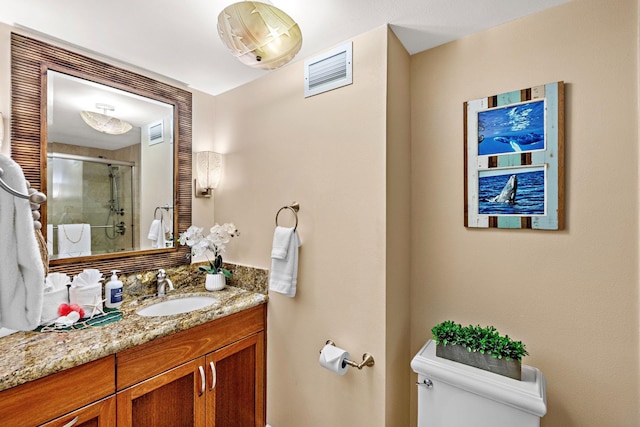 50 Nohea Kai Dr Unit 2-702, Lahaina, HI 96761 - bathroom featuring vanity and a stall shower