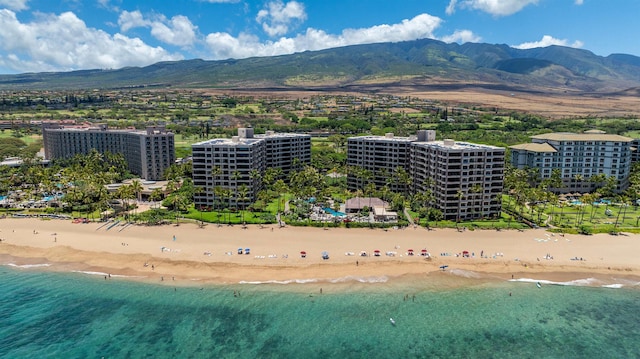 50 Nohea Kai Dr Unit 2-702, Lahaina, HI 96761 - aerial view of a water and mountain view