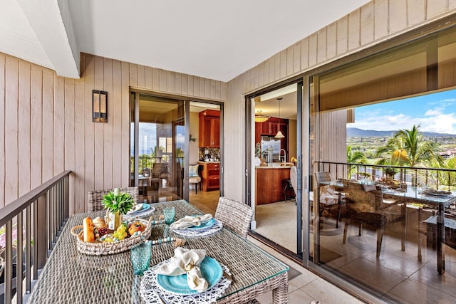 50 Nohea Kai Dr Unit 2-702, Lahaina, HI 96761 - sunroom / solarium with healthy amount of natural light and a mountain view