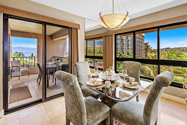 50 Nohea Kai Dr Unit 2-702, Lahaina, HI 96761 - dining room featuring light tile patterned flooring