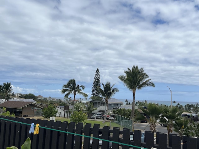 737 Kolani Pl, Wailuku, HI 96793 - property view of water featuring fence