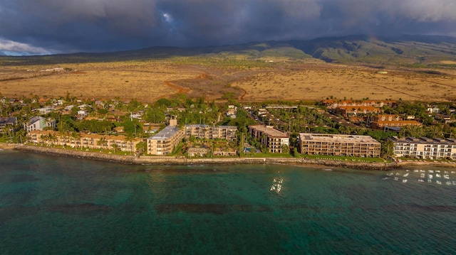 3823 Lower Honoapiilani Rd Unit 302, Lahaina, HI 96761 - bird's eye view of a water and mountain view