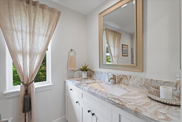357 Umeke St Unit 144, Kihei, HI 96753 - bathroom featuring vanity and baseboards
