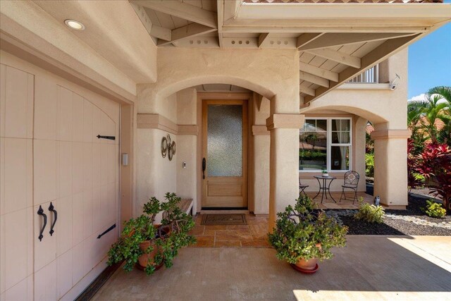 357 Umeke St Unit 144, Kihei, HI 96753 - view of exterior entry with a porch