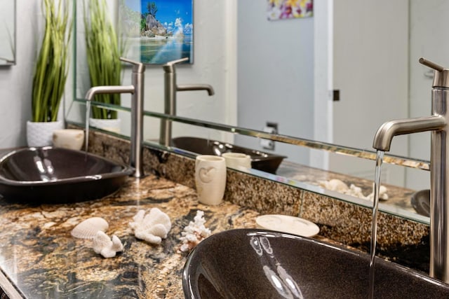bathroom with a sink
