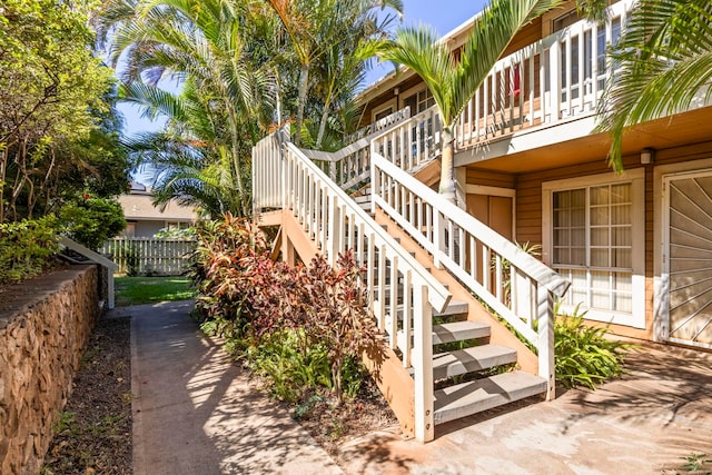 140 Uwapo Rd Unit 18-203, Kihei, HI 96753 - view of home's exterior featuring stairs