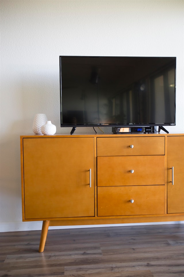 room details featuring dark wood-type flooring