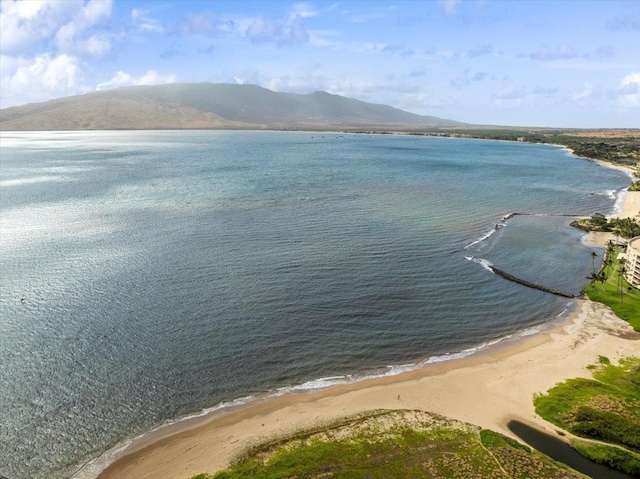 800 S Kihei Rd Unit 504, Kihei, HI 96753 - water view featuring a mountain backdrop