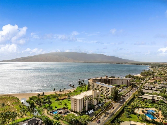 800 S Kihei Rd Unit 504, Kihei, HI 96753 - bird's eye view of a water and mountain view