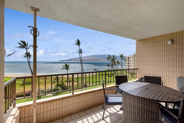 800 S Kihei Rd Unit 504, Kihei, HI 96753 - balcony with a water view