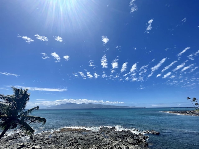 43 Papaua Pl, Lahaina, HI 96761 - water view featuring a mountain backdrop