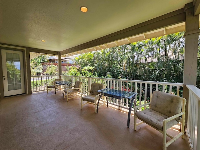 view of patio / terrace