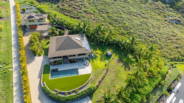 drone / aerial view