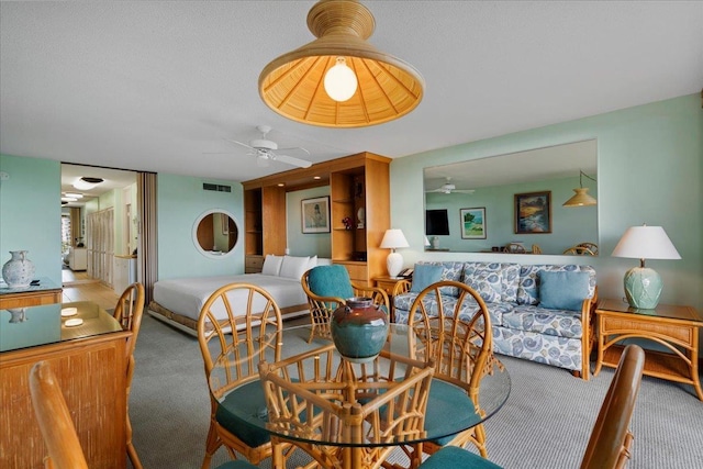 45 Kai Ala Dr Unit A409, Lahaina, HI 96761 - carpeted dining room with a ceiling fan