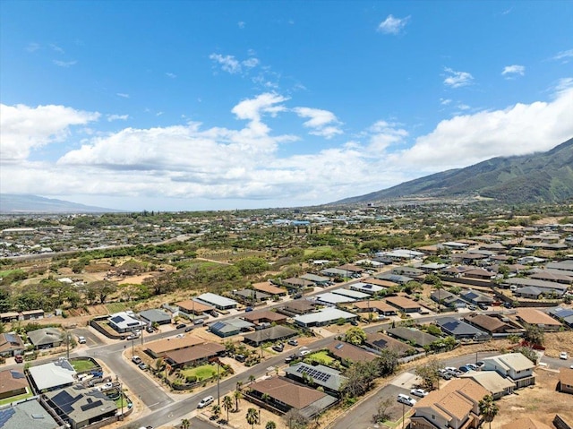 980 Kuhio Pl, Wailuku, HI 96793 - aerial perspective of suburban area featuring a mountainous background