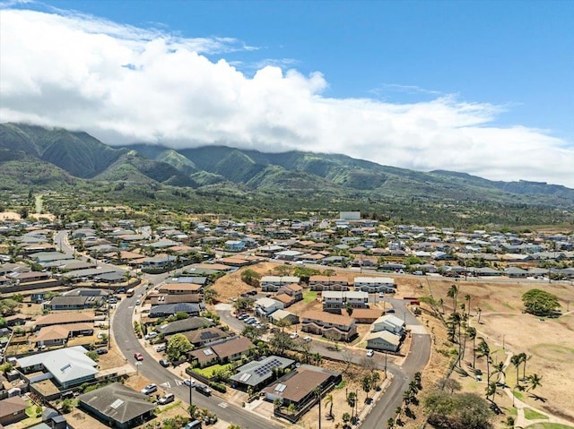 980 Kuhio Pl, Wailuku, HI 96793 - aerial view of property's location featuring nearby suburban area and mountains