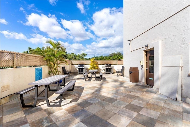 1993 S Kihei Rd Unit 308, Kihei, HI 96753 - view of patio with outdoor dining space and grilling area