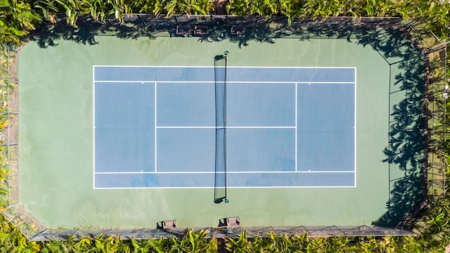 view of sport court