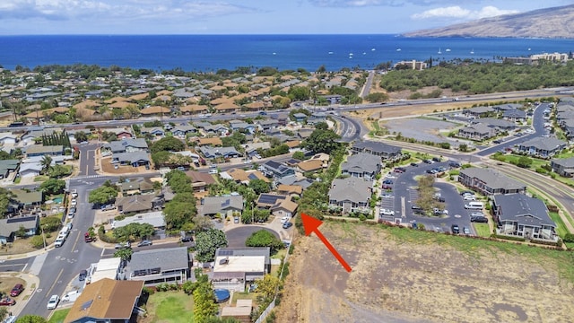 232 N Opio Pl Unit 232N, Opio Pl, Kihei, HI 96753 - aerial view of property's location with a nearby body of water and nearby suburban area