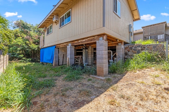 232 N Opio Pl Unit 232N, Opio Pl, Kihei, HI 96753 - back of property with a wall mounted AC