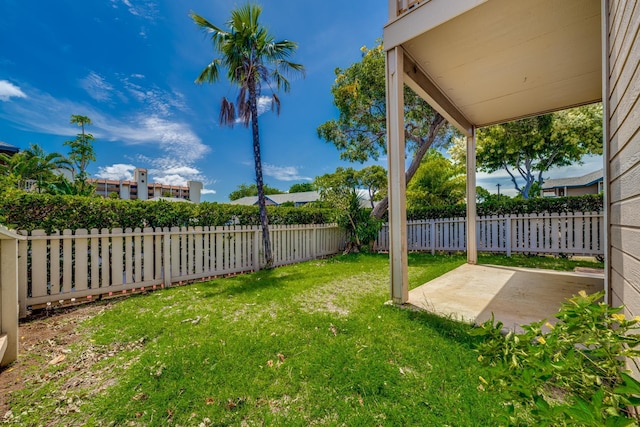 480 Kenolio Rd Unit 22-105, Kihei, HI 96753 - fenced backyard featuring a patio area