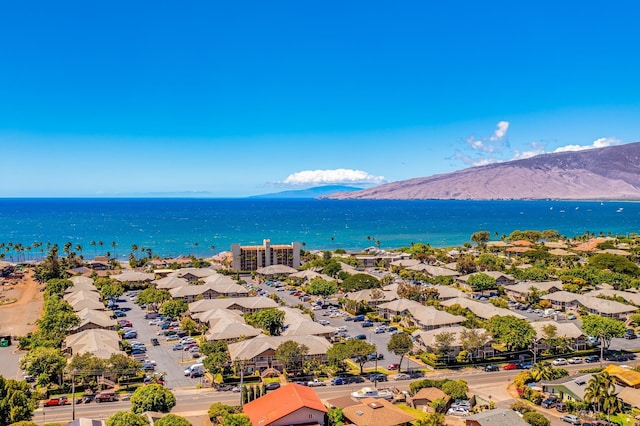 480 Kenolio Rd Unit 22-105, Kihei, HI 96753 - water view featuring a mountain backdrop