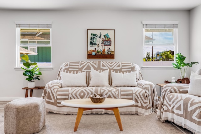 view of living room