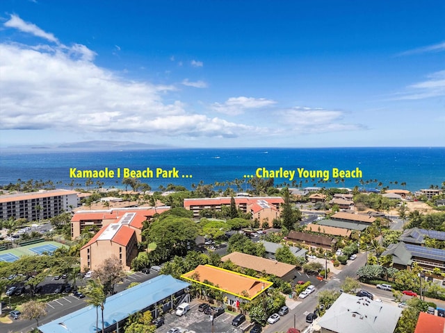 68 Walaka St Unit 5, Kihei, HI 96753 - drone / aerial view of a large body of water