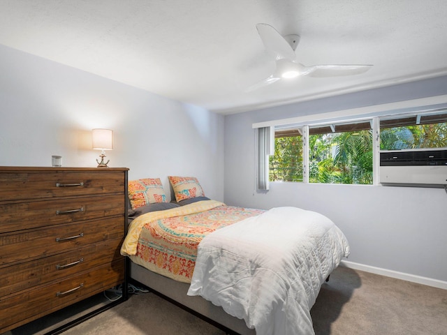 68 Walaka St Unit 5, Kihei, HI 96753 - carpeted bedroom featuring cooling unit and a ceiling fan