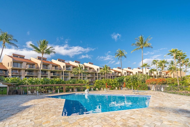 view of swimming pool