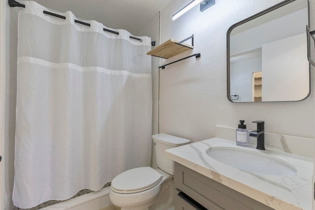 480 Kenolio Rd Unit 24-202, Kihei, HI 96753 - bathroom with vanity, toilet, and curtained shower