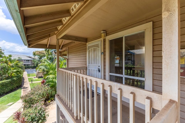 480 Kenolio Rd Unit 24-202, Kihei, HI 96753 - property entrance with a porch