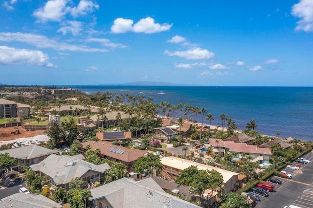 480 Kenolio Rd Unit 24-202, Kihei, HI 96753 - aerial perspective of suburban area with a large body of water