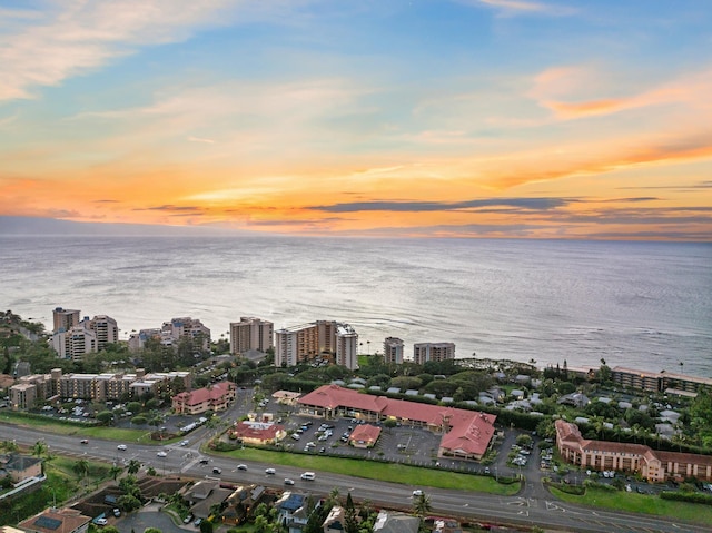 92 Kahana Ridge Dr, Lahaina, HI 96761 - aerial overview of property's location with a nearby body of water and nearby urban area