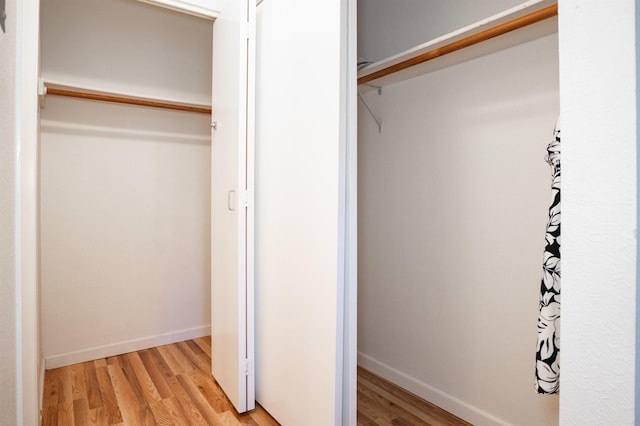 view of closet