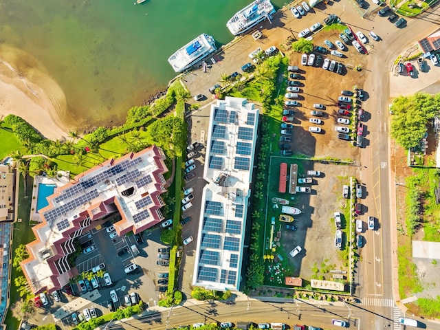 drone / aerial view