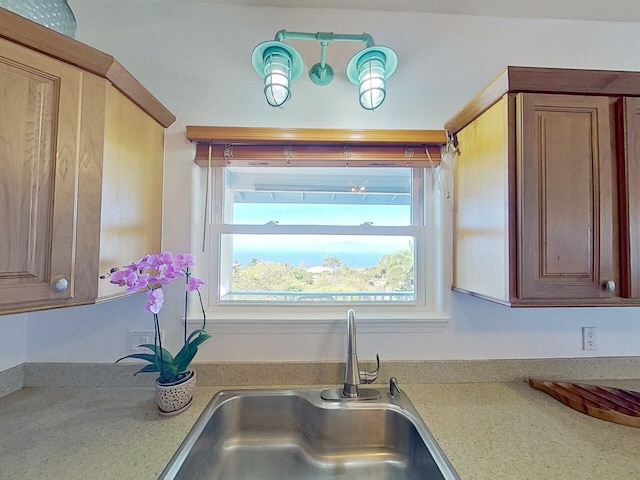 kitchen featuring sink